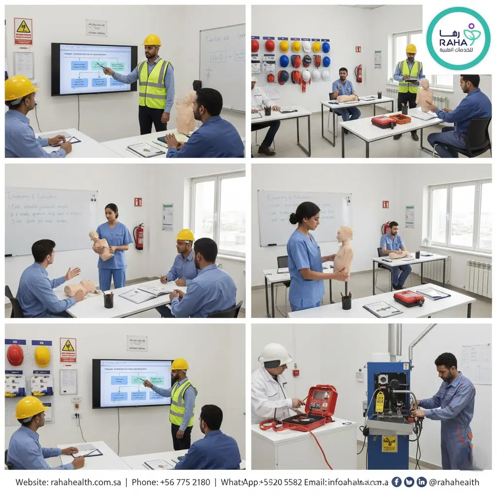 مكونات برنامج السلامة المهنية المعتمد